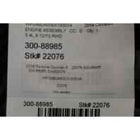 2013 2014 2015 2016 Porsche Boxster Cayman 3.4 Engine Motor 18k - 9A110092306 OEM