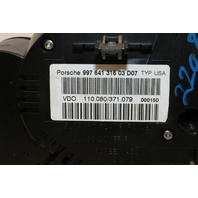 2009 Porsche 911 997 Speedo Speedometer Instrument Cluster Broken Housing OEM