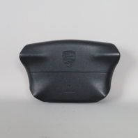 1997-2000 Porsche 911 Boxster 4 Spoke Steering Wheel Airbag Black OEM Used