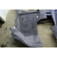 2002-2004 Porsche 911 Convertible Floor Carpet Blue 99655101106 OEM