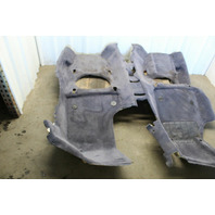 2002-2004 Porsche 911 Convertible Floor Carpet Blue 99655101106 OEM