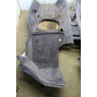 2002-2004 Porsche 911 Convertible Floor Carpet Blue 99655101106 OEM