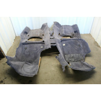 2002-2004 Porsche 911 Convertible Floor Carpet Blue 99655101106 OEM
