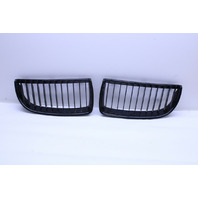2006-2008 BMW 325i 328i 330i 335i Hood Grille Left Right Pair Set - 51137120007 OEM
