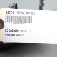 1997-2001 Porsche 911 996 Boxster Left Headlight Mount Bracket OEM 99663104100