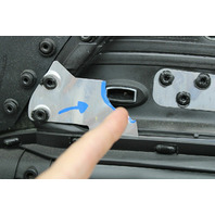 1999-2004 Porsche 911 996 Door Panel Right Leatherette Grey OEM