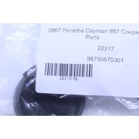 2005 2006 2007 2008 Porsche Cayman 987 Front Bumper Tow Hook Cover - 98750570301 OEM