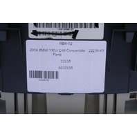 2004 BMW 330ci Speedometer Instrument Cluster 62116932935 OEM