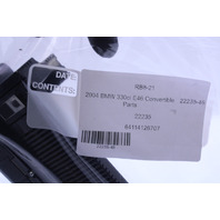 2001-2006 BMW 325i 328i 330i M3 Climate Control Panel 64114126707 OEM