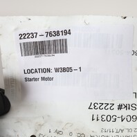 2012-2016 BMW 320i 328i 428i 528i X3 Z4 Starter Motor 12417638194 OEM