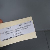 2006-2008 Porsche Boxster Cayman 987 2.7 Transmission 5 Speed OEM Used