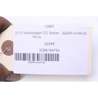 2010 Volkswagen CC Parking Distance Control Module PDC 3C8919475A OEM