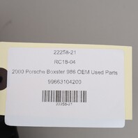 1997-2001 Porsche 911 Boxster Right Headlight Mount Bracket 99663104200 OEM Used