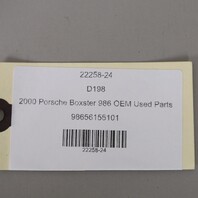 1997-2004 Porsche Boxster Left Convertible Top Guide Arm 98656155101 OEM