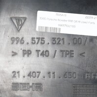 1997-2004 Porsche 911 Boxster Left Radiator Air Duct Shroud 99657532100 OEM Used