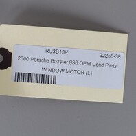 1999-2002 Porsche Boxster 986 Driver Door Window Motor 98662410102 OEM Used