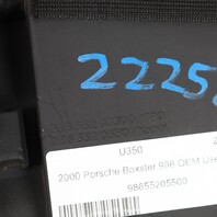 2000-2004 Porsche Boxster 986 Speedometer Cover Trim Leatherette Grey OEM