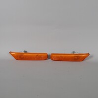 1997-2004 Porsche 911 Boxster Side Marker Light Left Right Pair Amber OEM Used