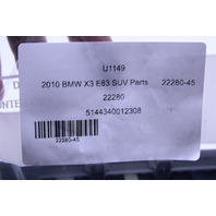 2007-2010 BMW X3 Sunroof Switch Dome Light Headliner Module - 51443400123 OEM