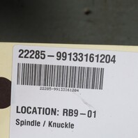 2012-2016 Porsche 911 991 Right Rear Spindle Knuckle Hub 99133161204 OEM