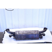 2012-2016 Porsche 911 991 3.4 3.8 Exhaust Muffler Valved Burned OEM
