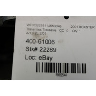 2000-2004 Porsche Boxster 3.2 Automatic Transmission OEM