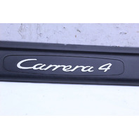 1999-2004 Porsche 911 996 Door Sill Trim Plate Carrera 4 OEM