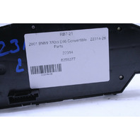 2001-2006 BMW 325i 330i M3 Convertible Power Seat Switch Left - 52108255377 OEM