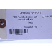 1997-2004 Porsche Boxster Door Panel Grab Handle Left - 98655536102 OEM