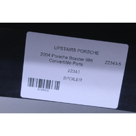 2003-2004 Porsche Boxster 986 Rear Spoiler 98650460901 OEM