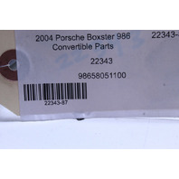 1997-2004 Porsche Boxster Roll Bar Pad Left OEM