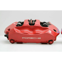 2011-2018 Porsche Cayenne GTS/Turbo Rear Brake Caliper Pair Brembo Red OEM