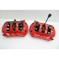 2011-2018 Porsche Cayenne GTS/Turbo Rear Brake Caliper Pair Brembo Red OEM