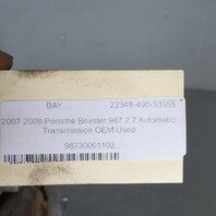 2007-2008 Porsche Boxster 987 2.7 Automatic Transmission OEM Used