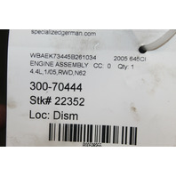 2004 2005 BMW 545i 645i 6 Speed Manual Transmission OEM