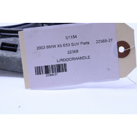 2000-2006 BMW X5 Outside Rear Door Handle Carrier Bracket Left Driver - 51217002311 OEM