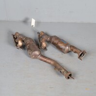 2006-2008 BMW Z4 3.0 Exhaust Manifold Downpipe Front Rear 18407545310 OEM Used