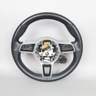 2017-2019 Porsche 911 991 Boxster Cayman 718 Steering Wheel Paddle Shift OEM
