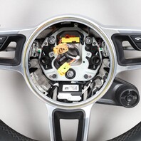 2017-2019 Porsche 911 991 Boxster Cayman 718 Steering Wheel Paddle Shift OEM