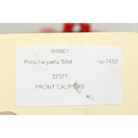 2017-2019 Porsche Boxster Cayman 718 Front Brake Caliper Set Pair Brembo Red OEM