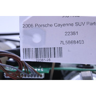 2003-2010 Porsche Cayenne Sunroof Switch Overhead Console 7L5868403 OEM