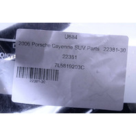 2003-2010 Porsche Cayenne Center Console Rear Air Vent Havanna OEM