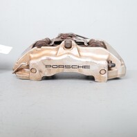 2004-2010 Porsche Cayenne Front Brake Caliper Set Brembo Silver 18ZR 18ZL OEM