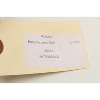 2005-2008 Porsche 911 Rear Axle Shaft CV Joint 6 Speed OEM 99733202402