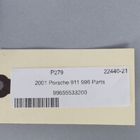 1999-2004 Porsche 911 996 Right Inside Door Grab Pull Handle Black OEM Used