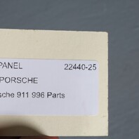 1999-2001 Porsche 911 Boxster Black Leather Dashboard 99655210100 OEM Used