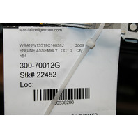 2009 2010 BMW 535i N54 3.0 Engine Motor 117K 8 Bolt Flywheel - 11002155832 OEM