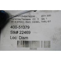 2009 2010 2011 BMW 335d Automatic Transmission - 24007590129 OEM