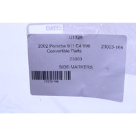 1997-2004 Porsche 911 Boxster Marker Signal Light Lamp Clear Set OEM