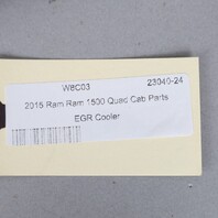 14-18 Ram 1500 Jeep Grand Cherokee 3.0 Diesel EGR Cooler 68445601AA OEM Used